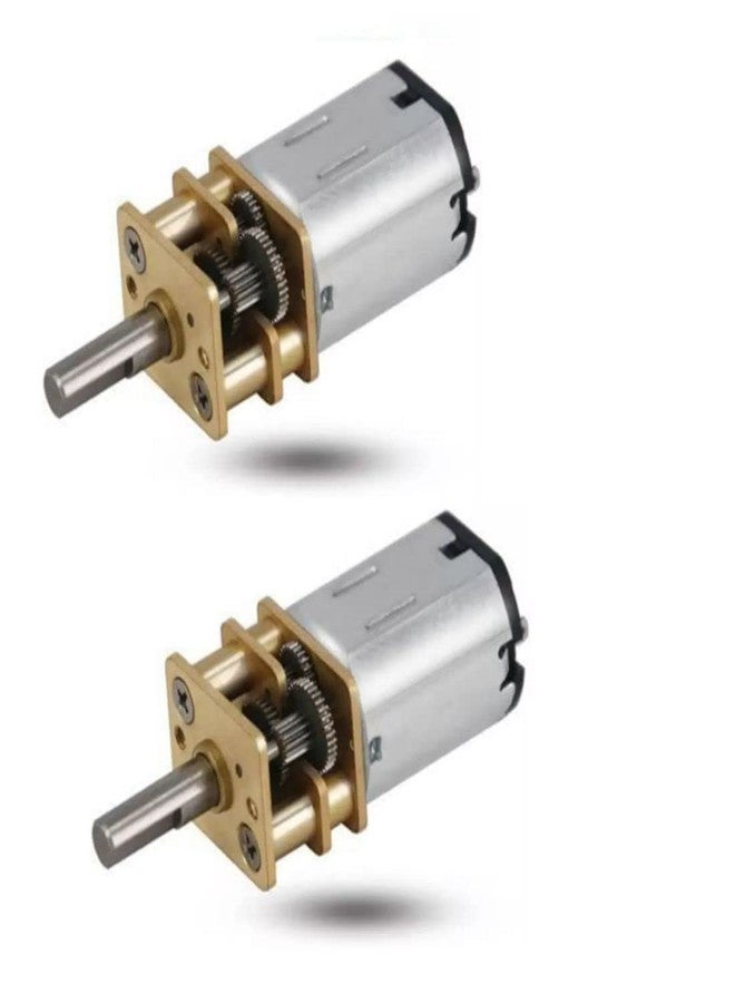 TechSupreme N20 3.7V - 6V 100 RPM Micro Gear Reduction DC Motor With 30:1 Metal Gearbox Motor (2) - Image 1